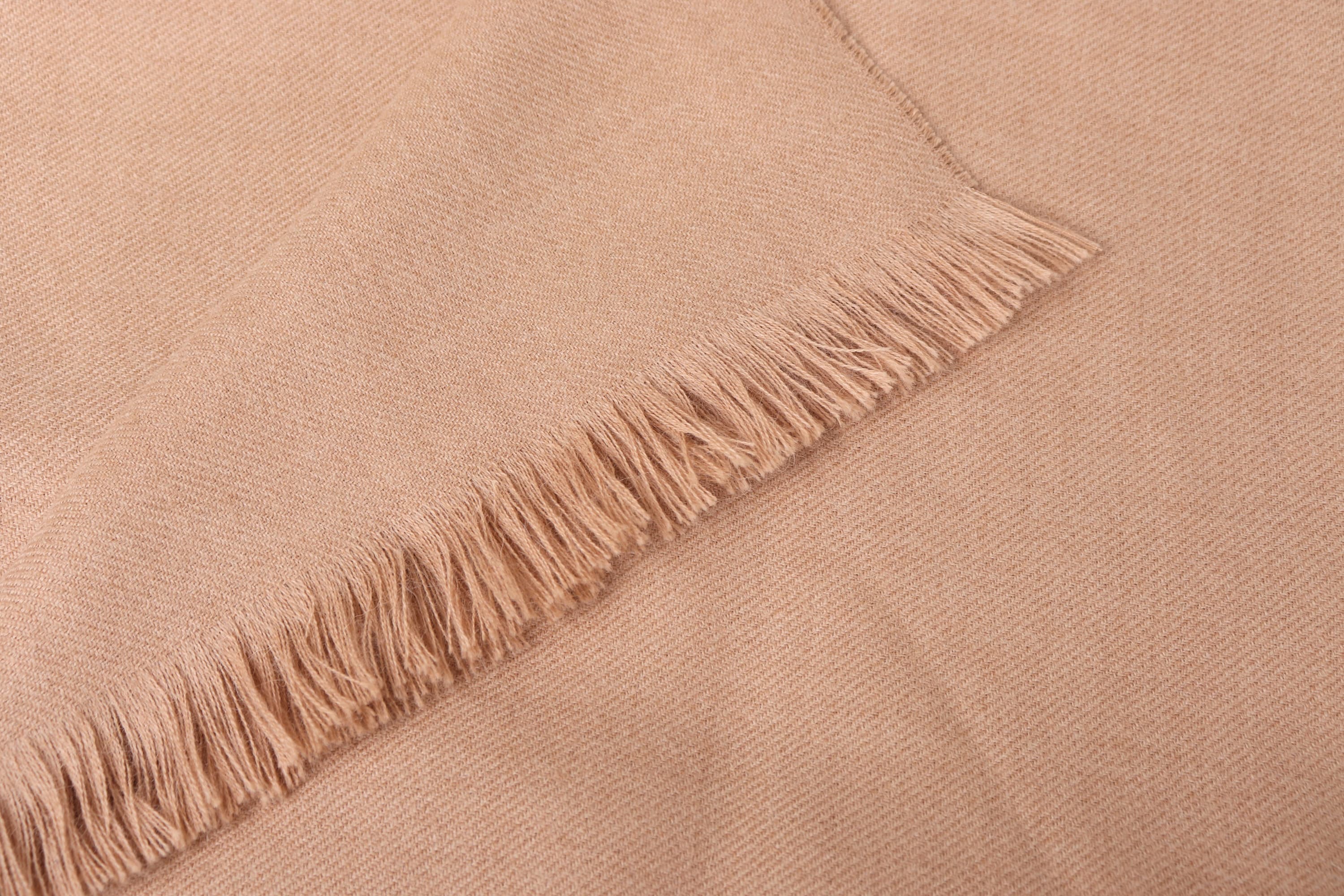 100% Alpaca Wool Throw Blanket - Image 3