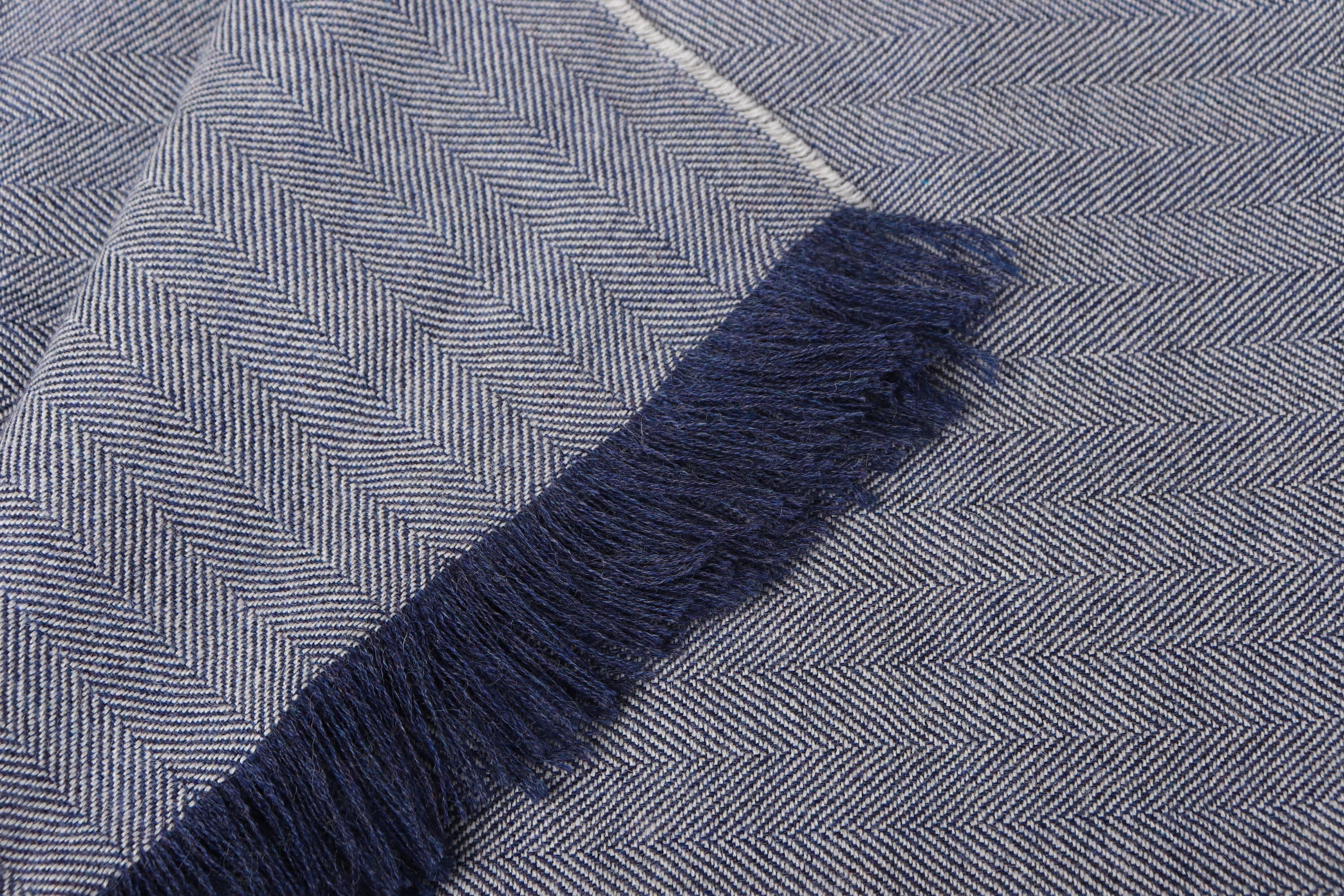 100% Alpaca Wool Throw Blanket - Image 5