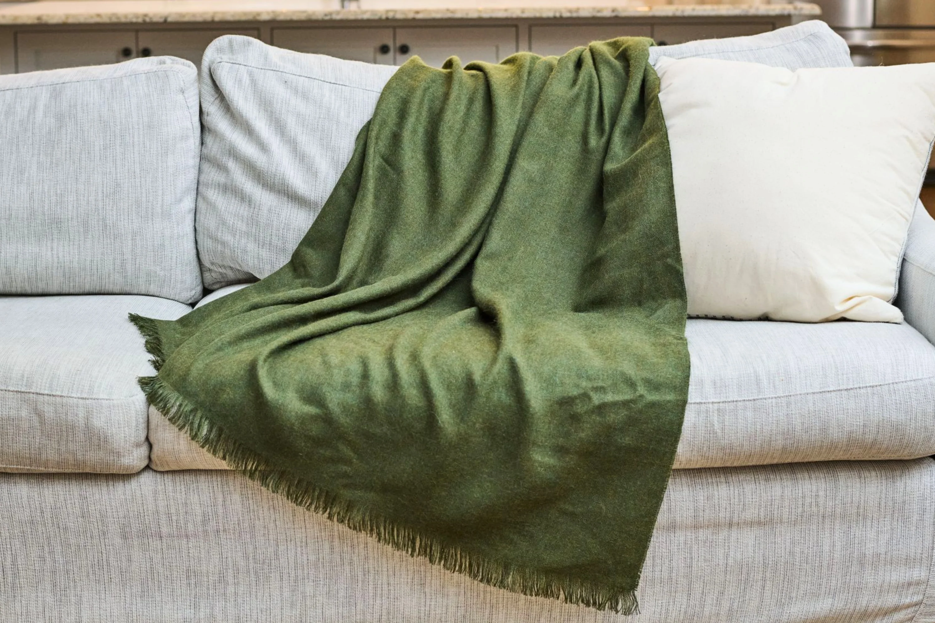 100% Alpaca Wool Throw Blanket - Image 8