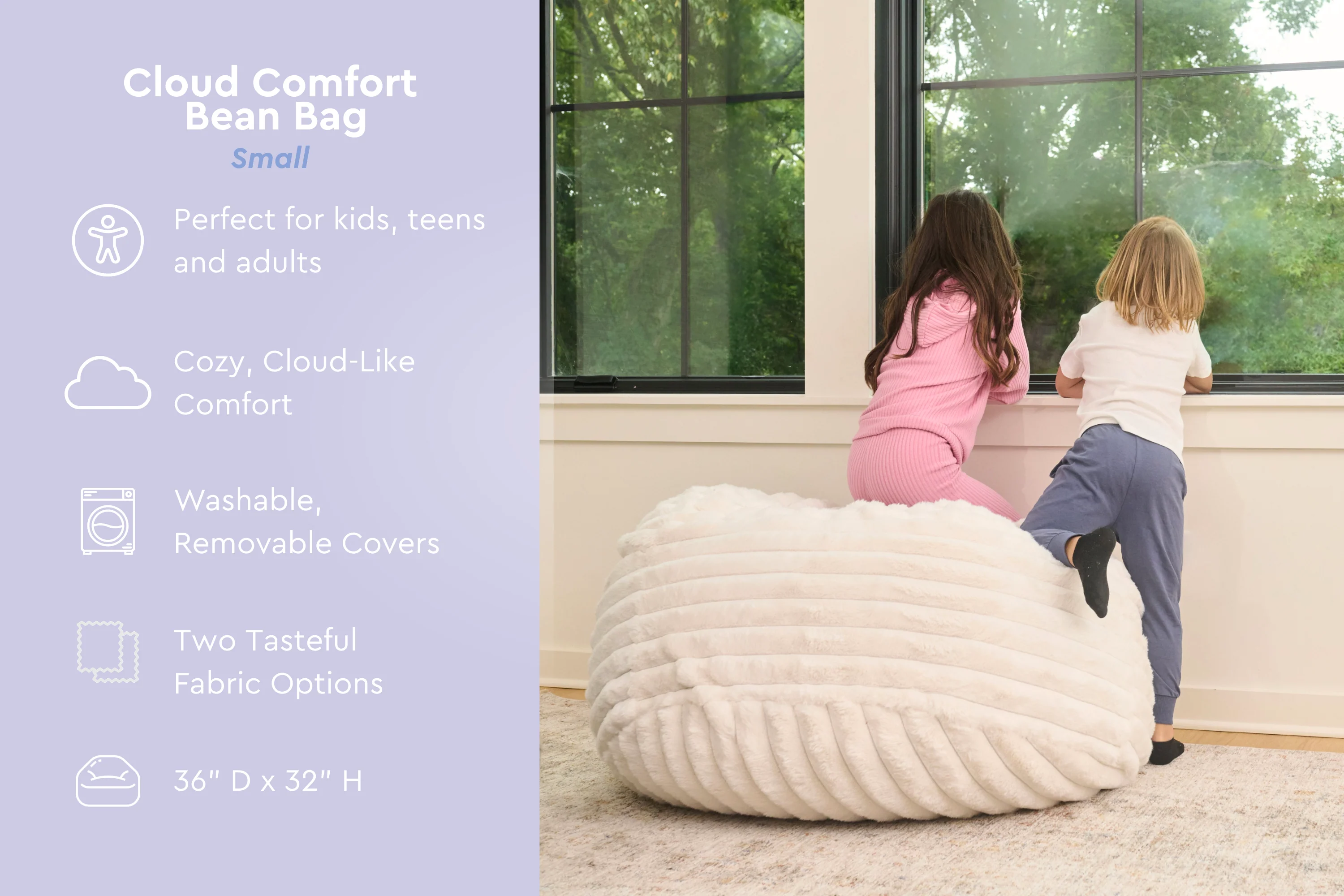 Cloud Comfort Bean Bag (Small) - Image 7