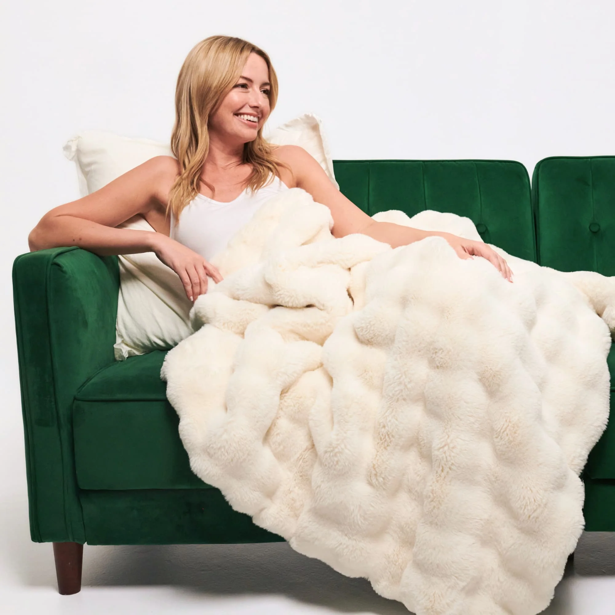 Cosmic Wave Throw Blanket - Image 19
