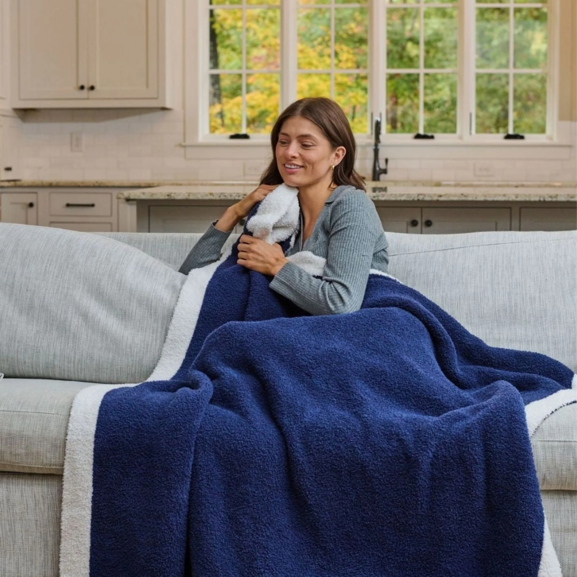 Cozy Stretch Throw Blanket - Image 19