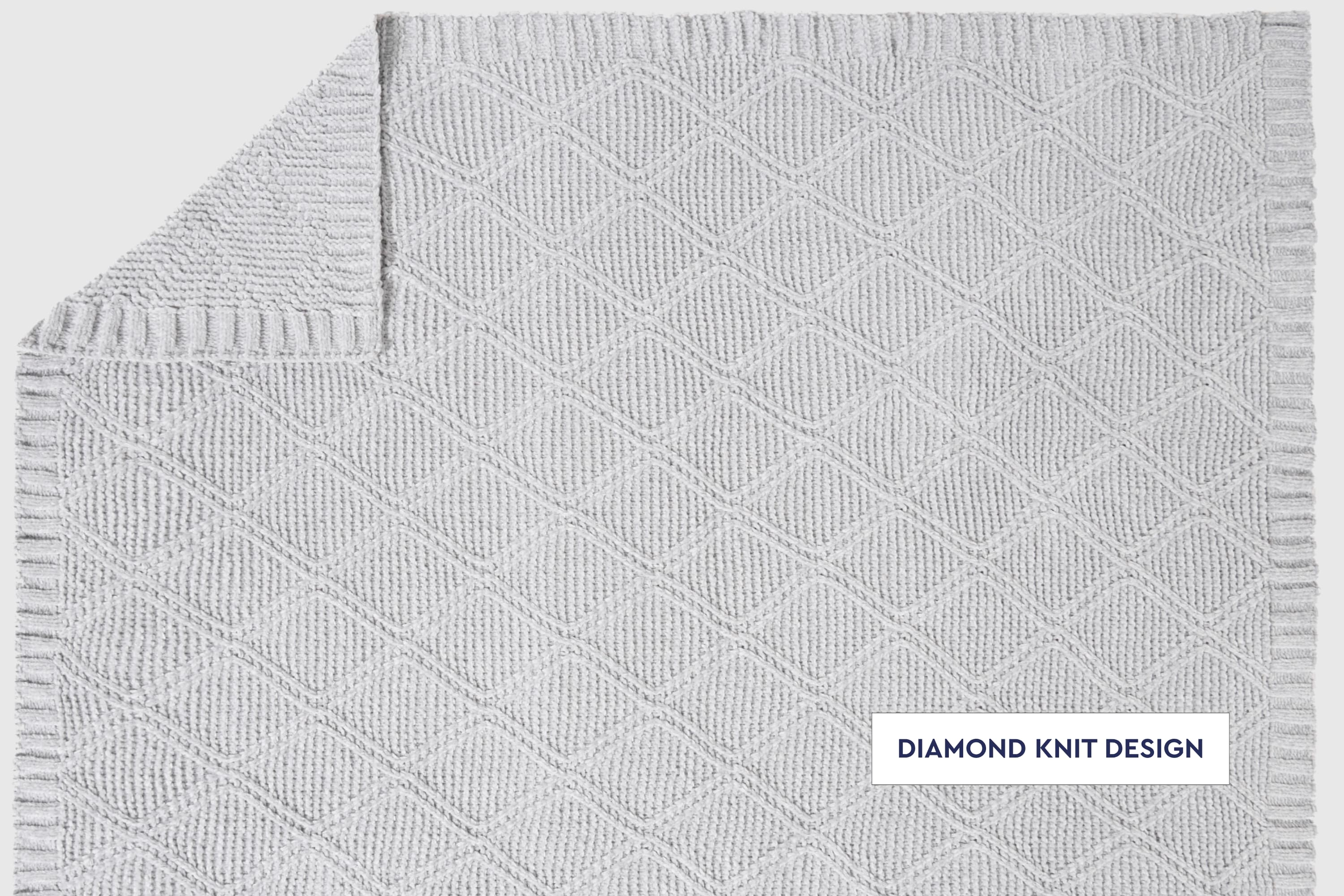 Diamond Chenille Throw Blanket - Image 17