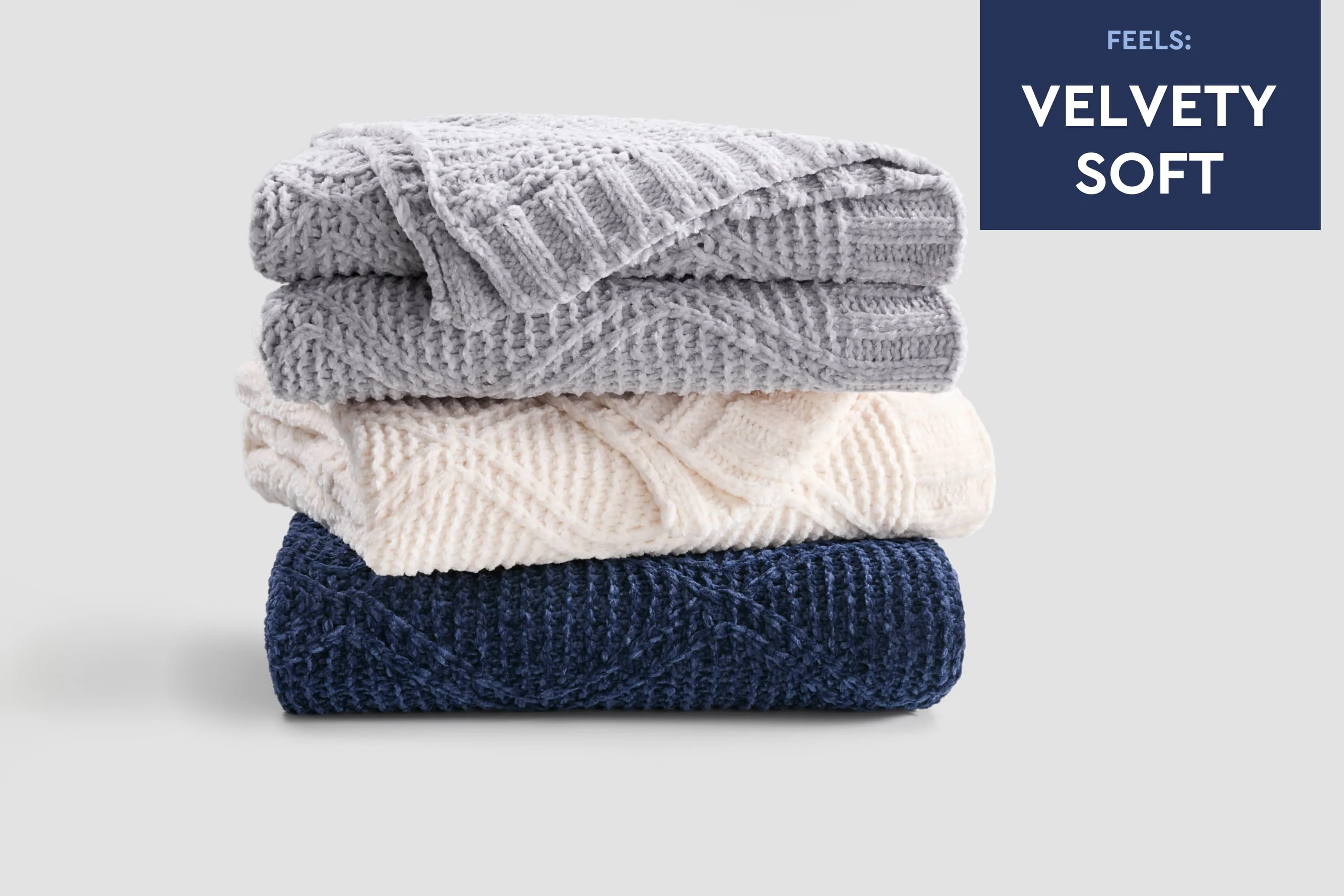 Diamond Chenille Throw Blanket - Image 7