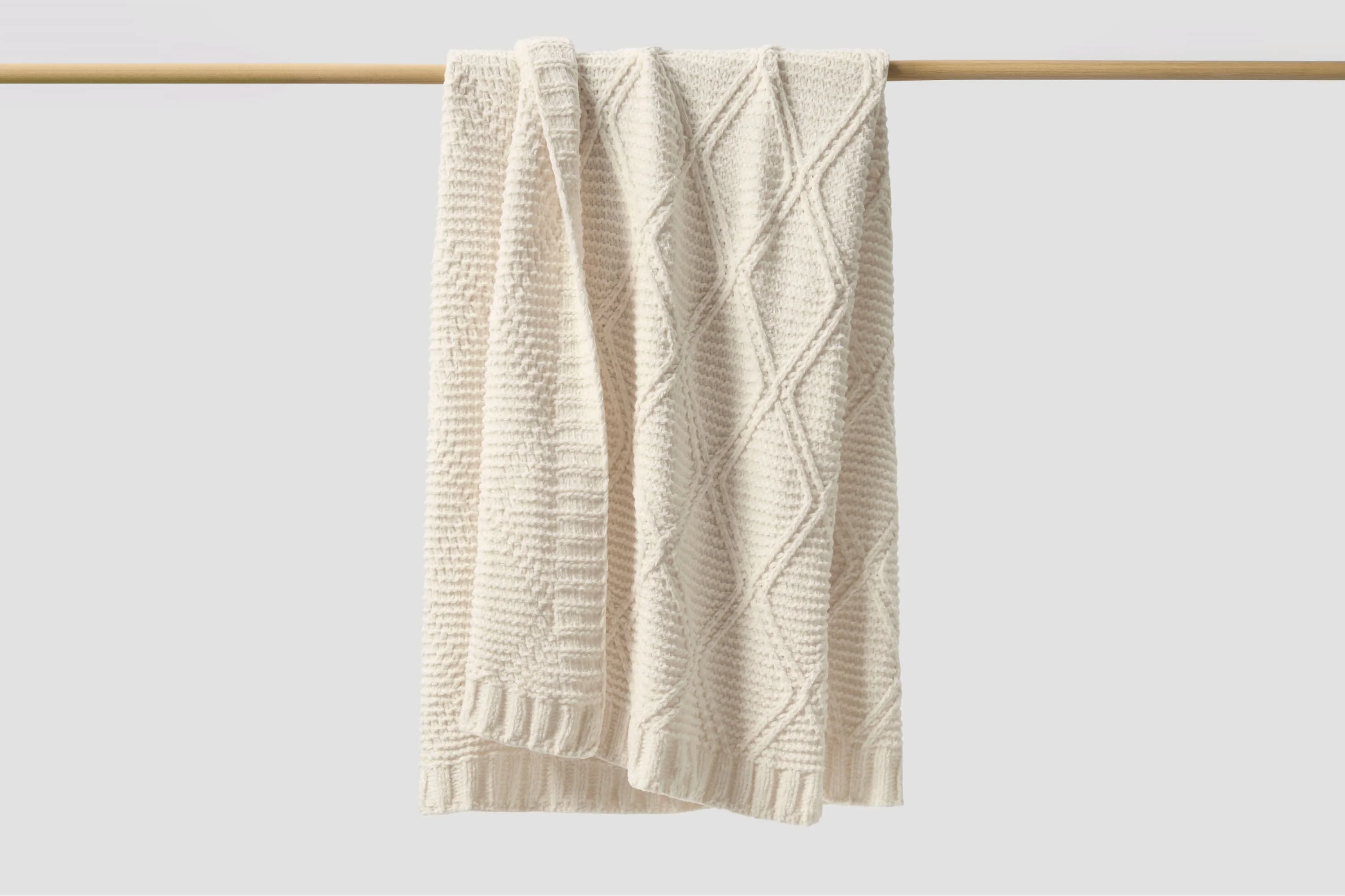 Diamond Chenille Throw Blanket - Image 9