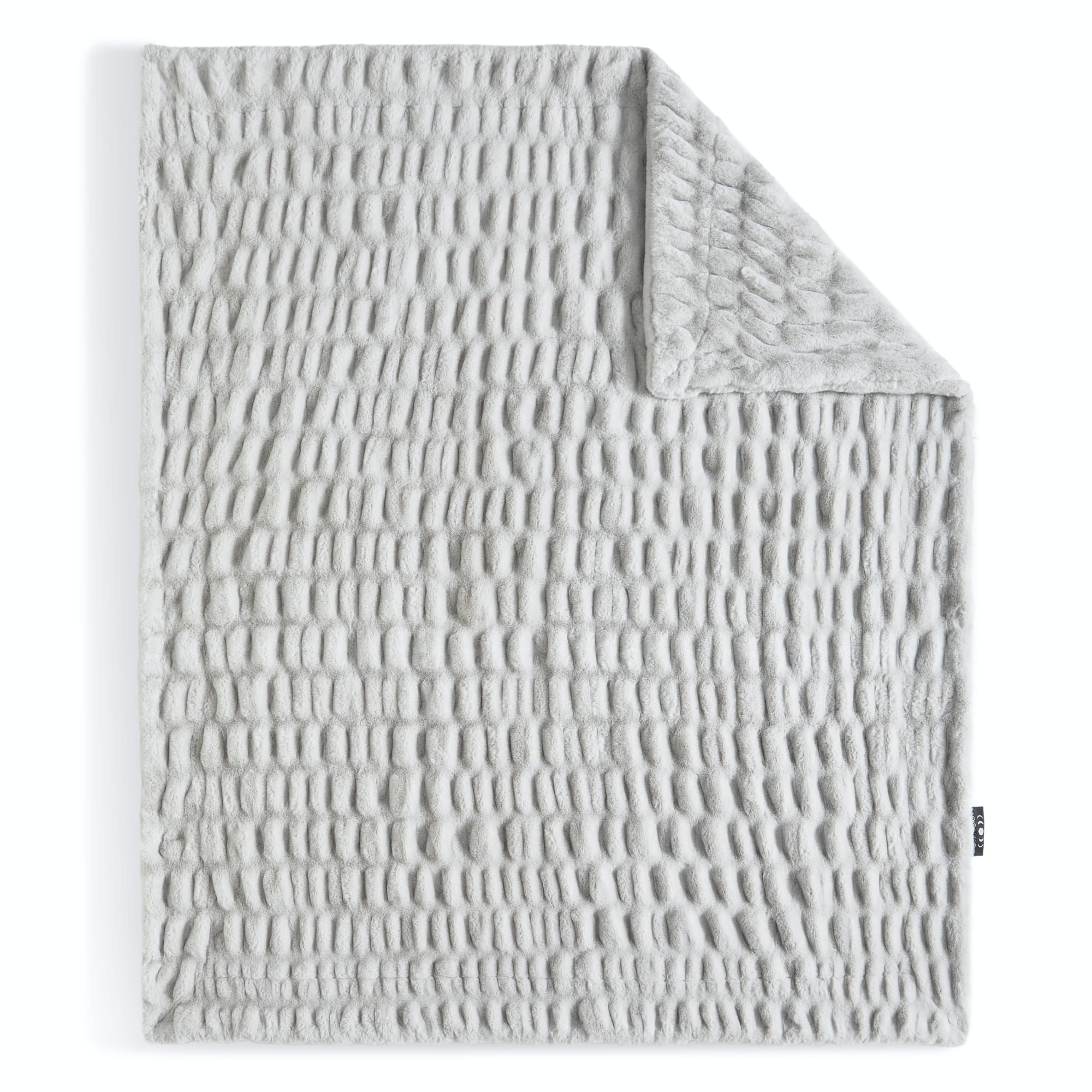 Rippled Faux Fur Throw Blanket - Image 18