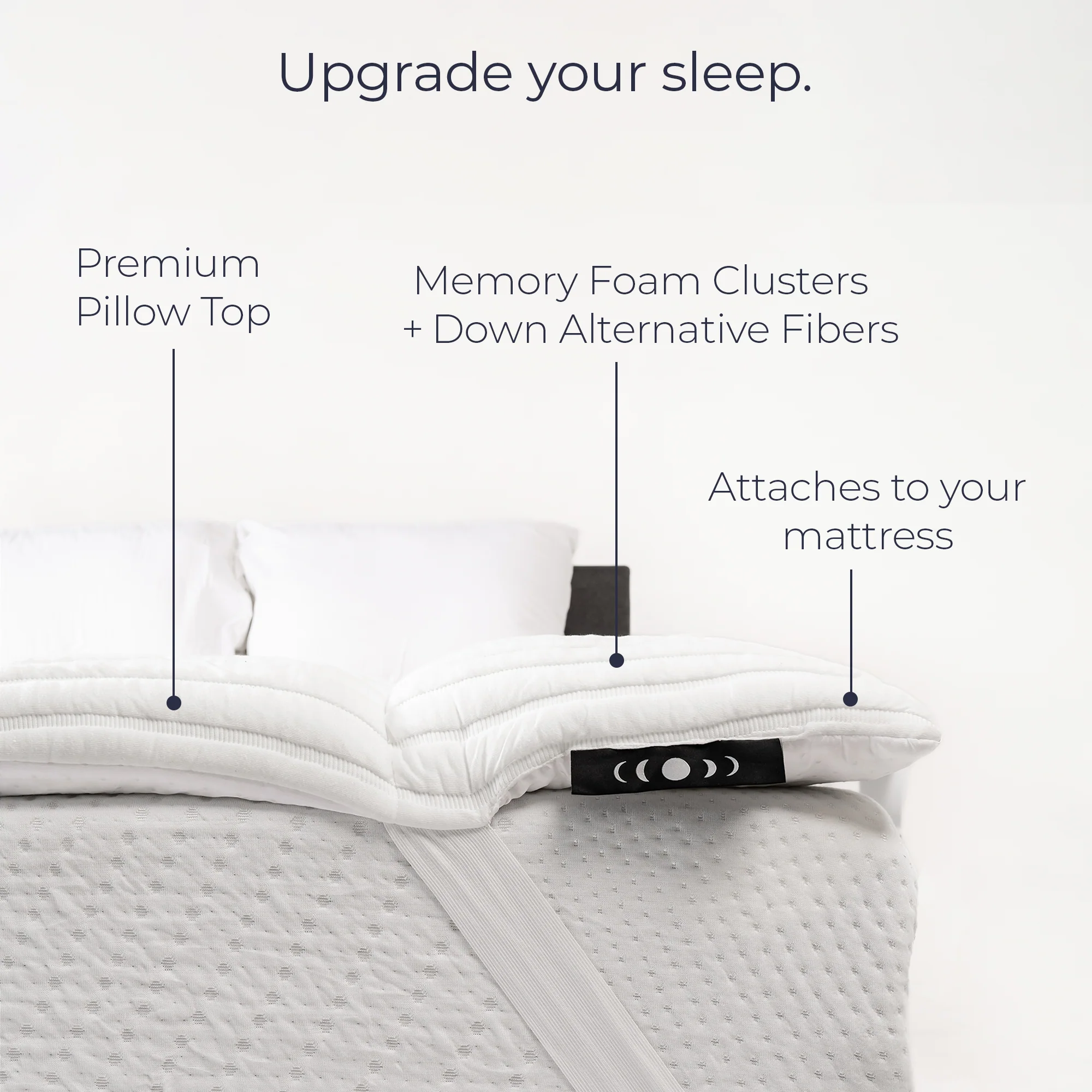 Moon Cloud Topper + Free Luxury Sheet Set - Image 4