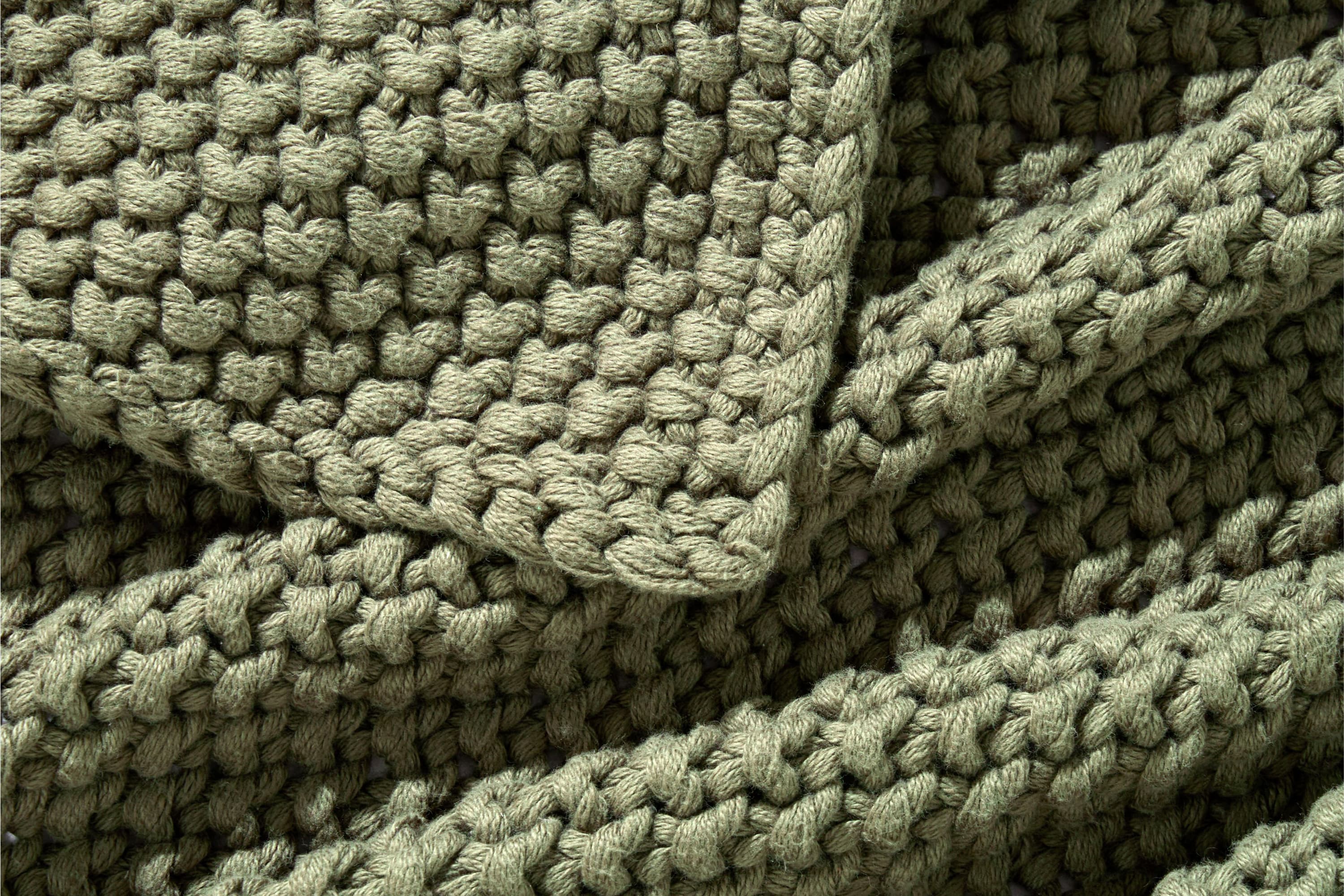 Cozy Knit Cotton Throw Blanket - Image 10