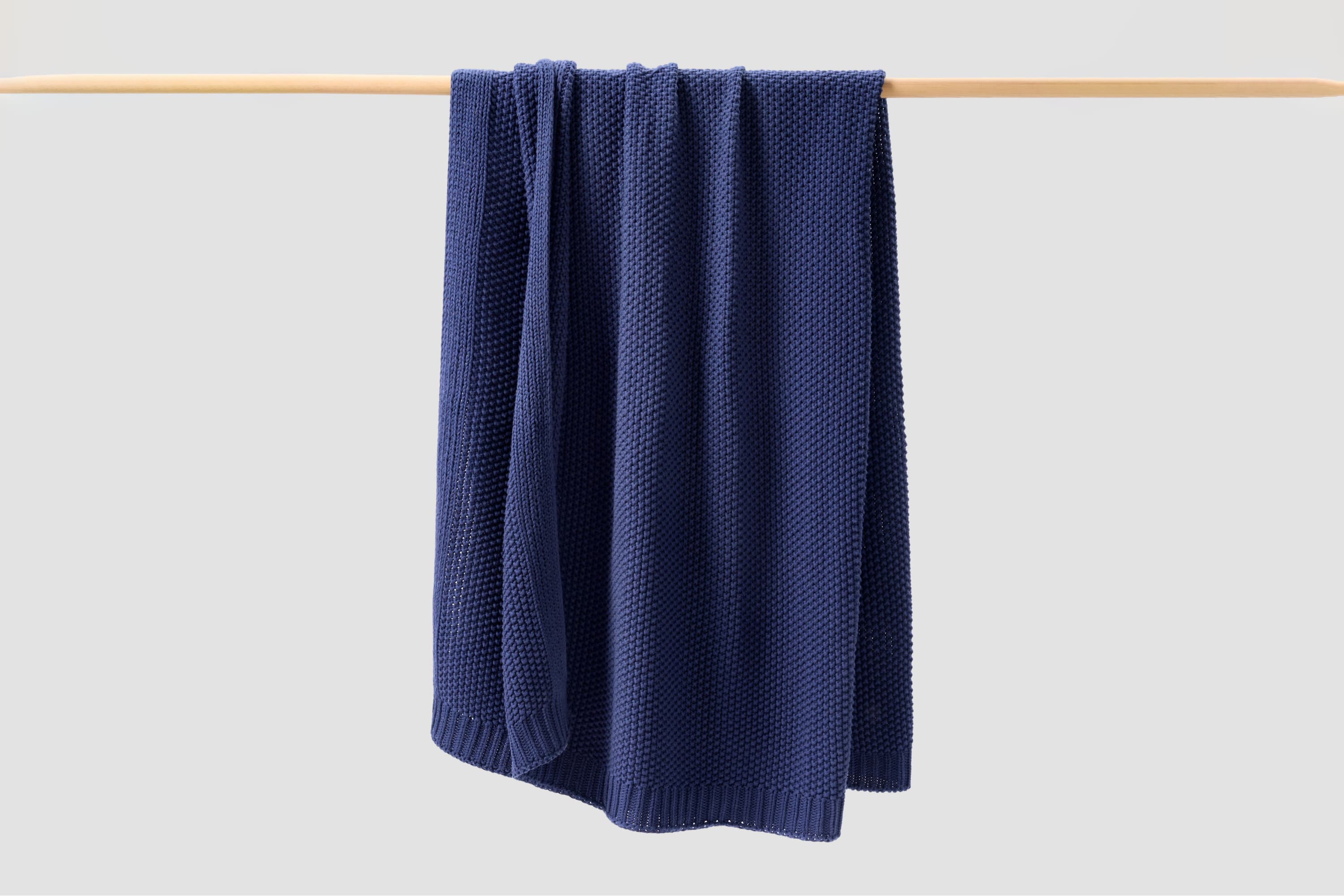Cozy Knit Cotton Throw Blanket - Image 18