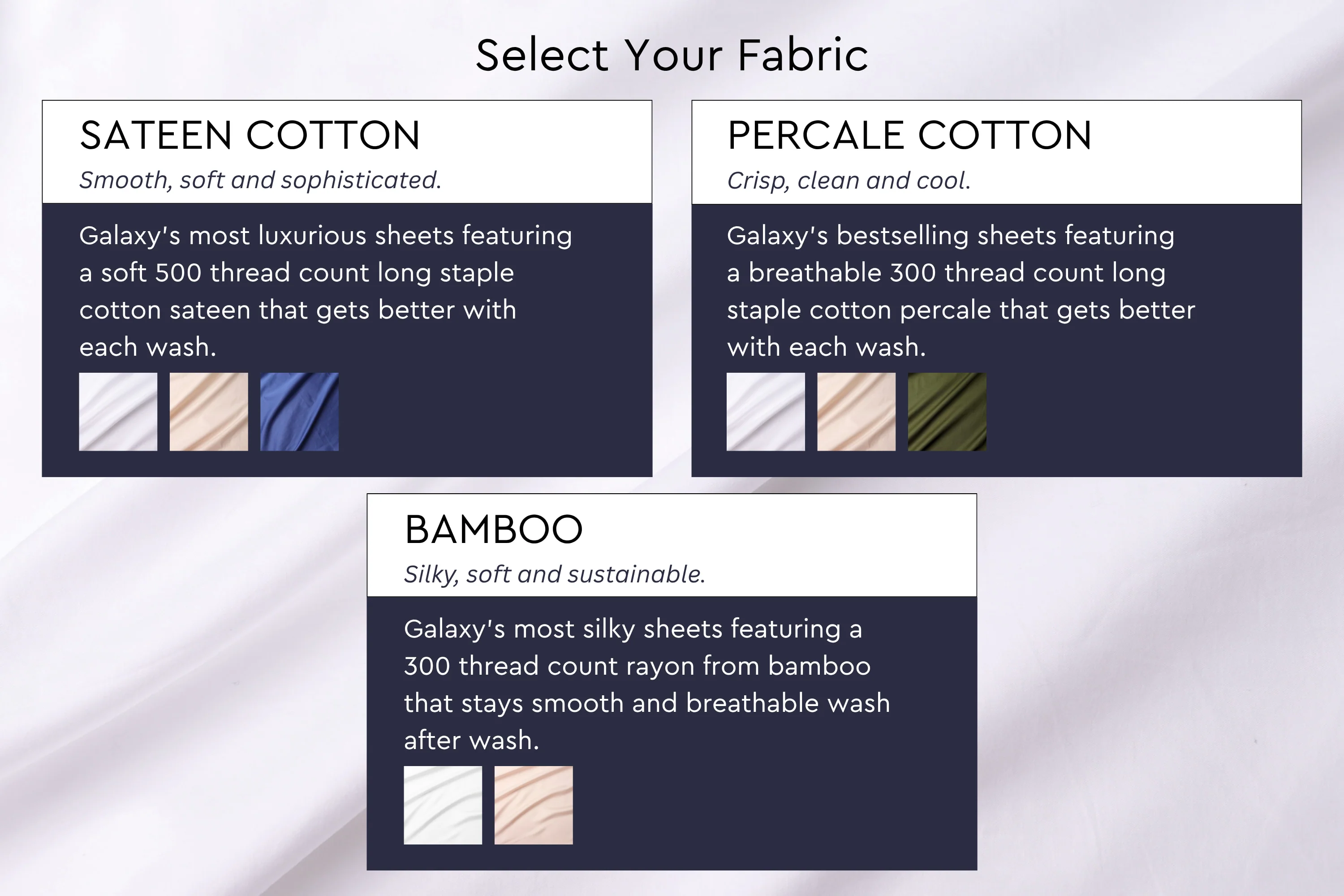Crisp Percale Cotton Bed Sheets - Image 14