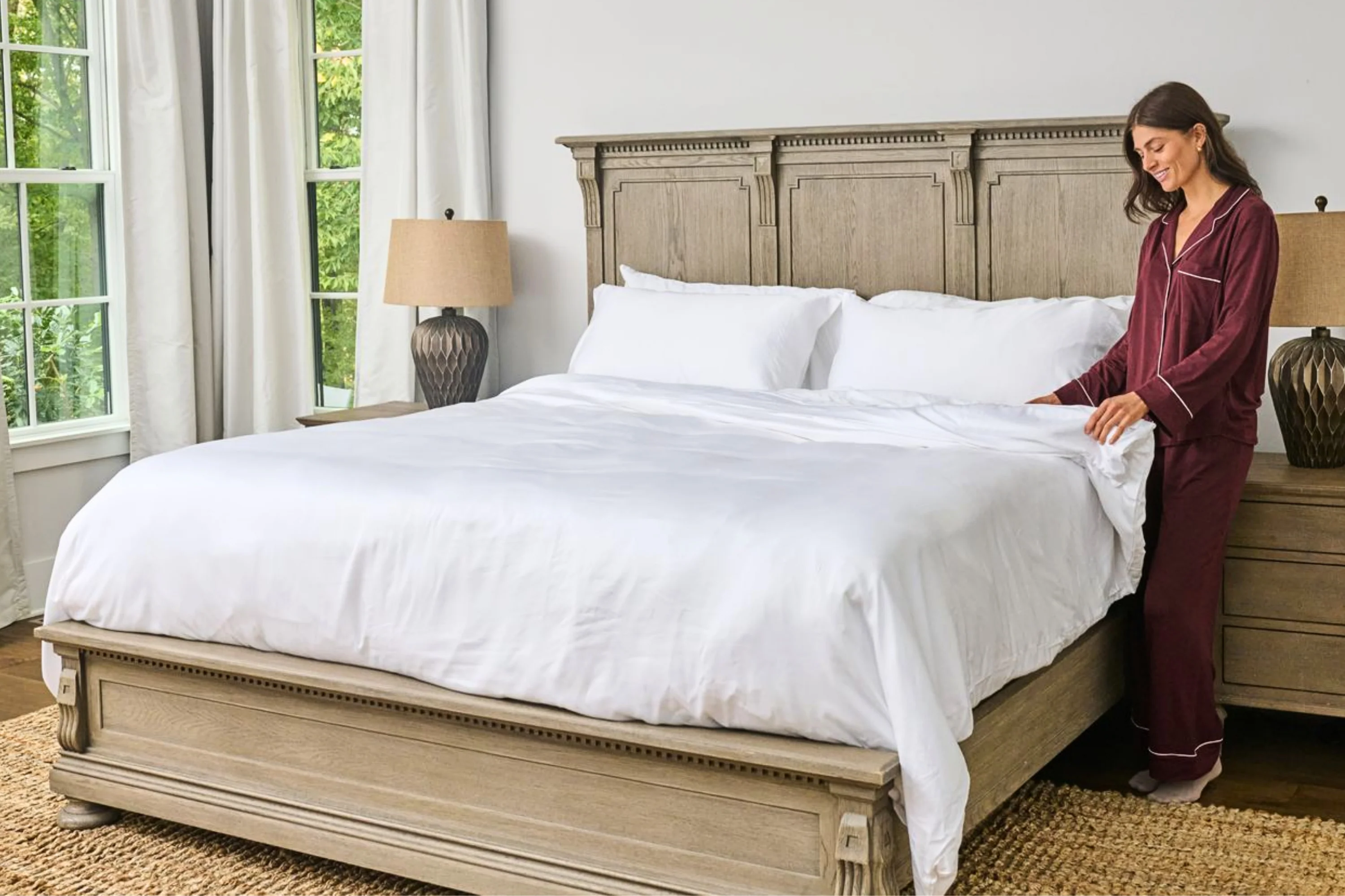 Silky Bamboo Bed Sheets - Image 9